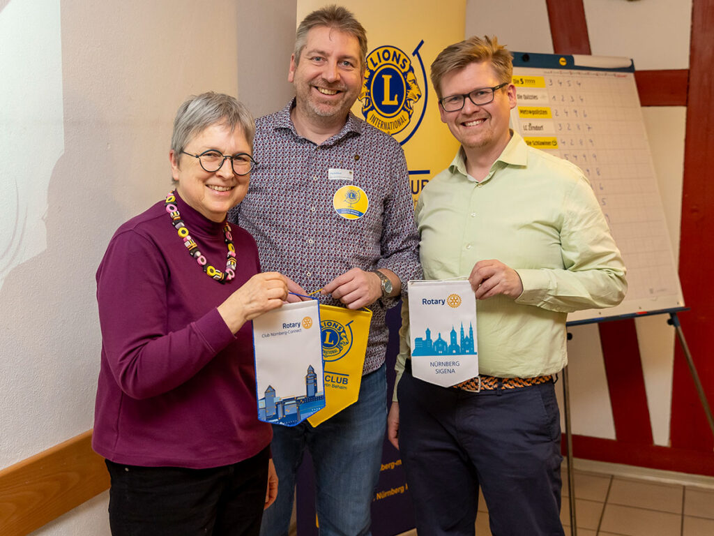 Das Team Connecter bestand gleich aus zwei verschiedenen Rotary-Clubs!