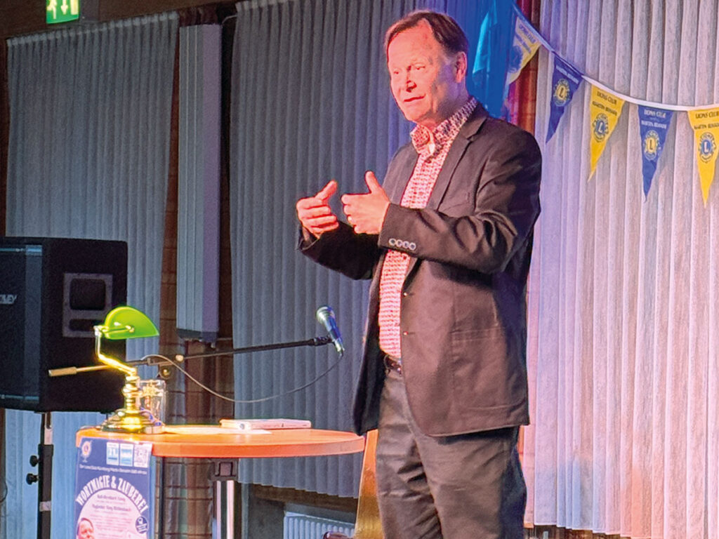 Das war Wortmagie und Zauberei mit Dr. Essig aus Bamberg